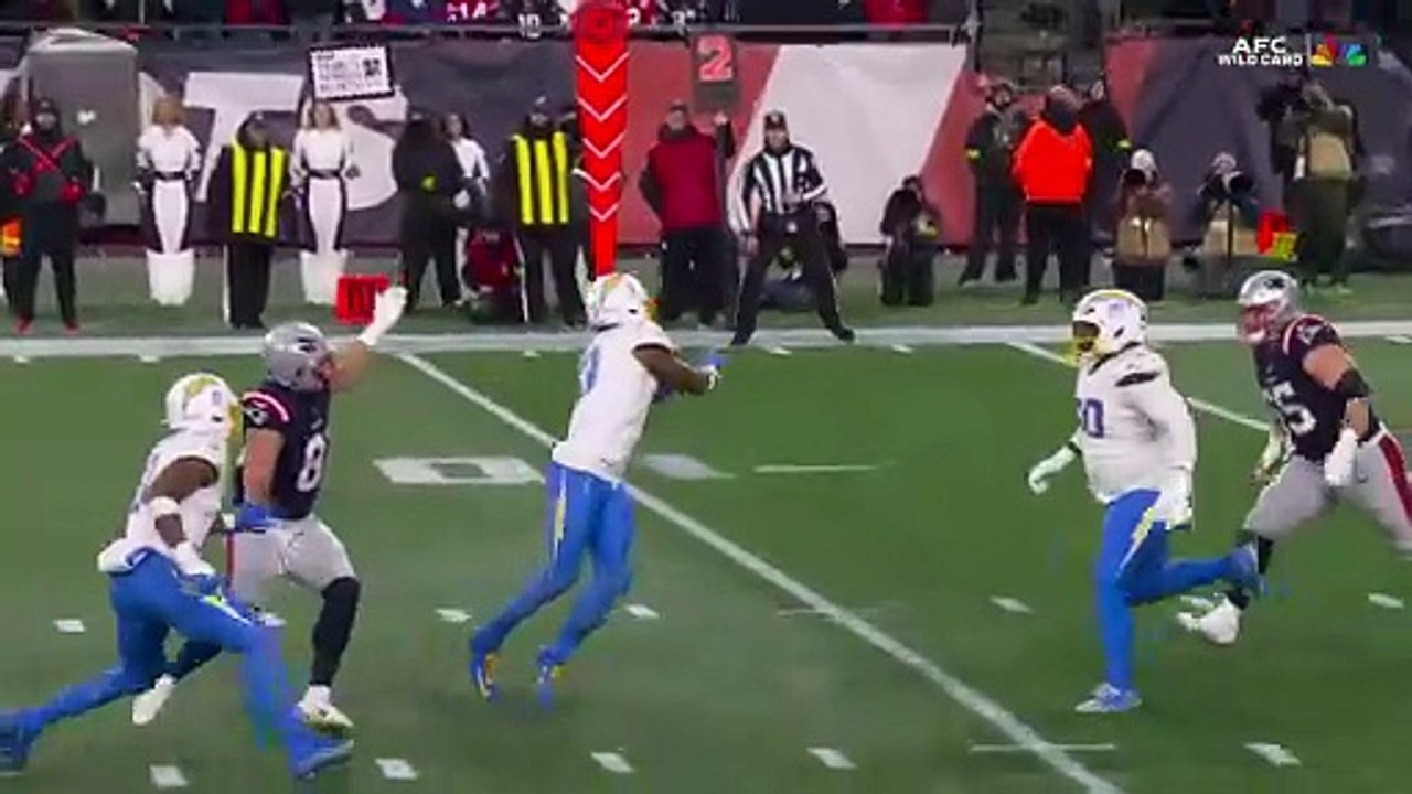 Los Angeles Chargers vs New England Patriots | 2025 NFL Wild Card Highlights | HD