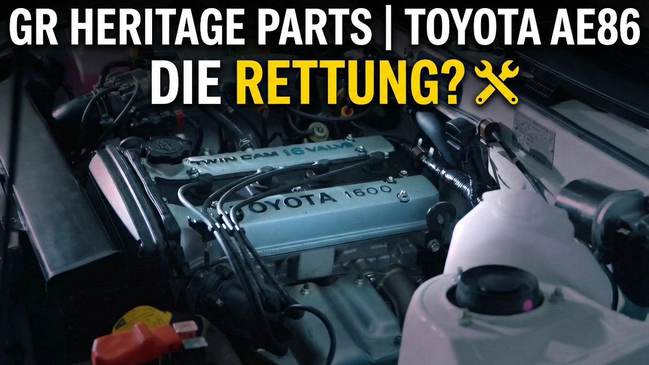 Corolla Levin & Sprinter Trueno AE86 bekommen Originalteile-Revival