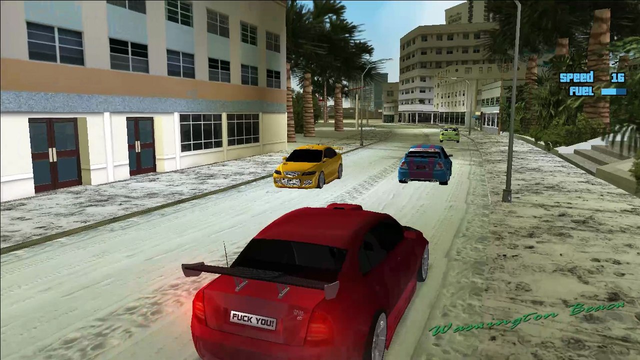 GTA Vice City: Need For Speed Underground,  Snow Conversion | Video - 7
