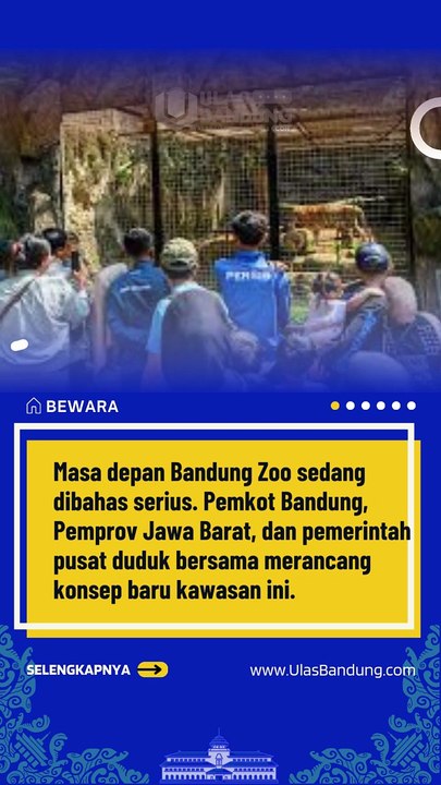 Masa Depan Bandung Zoo Ditentukan 2 Bulan Lagi, Jadi Kebun Binatang atau Ruang Terbuka Hijau?