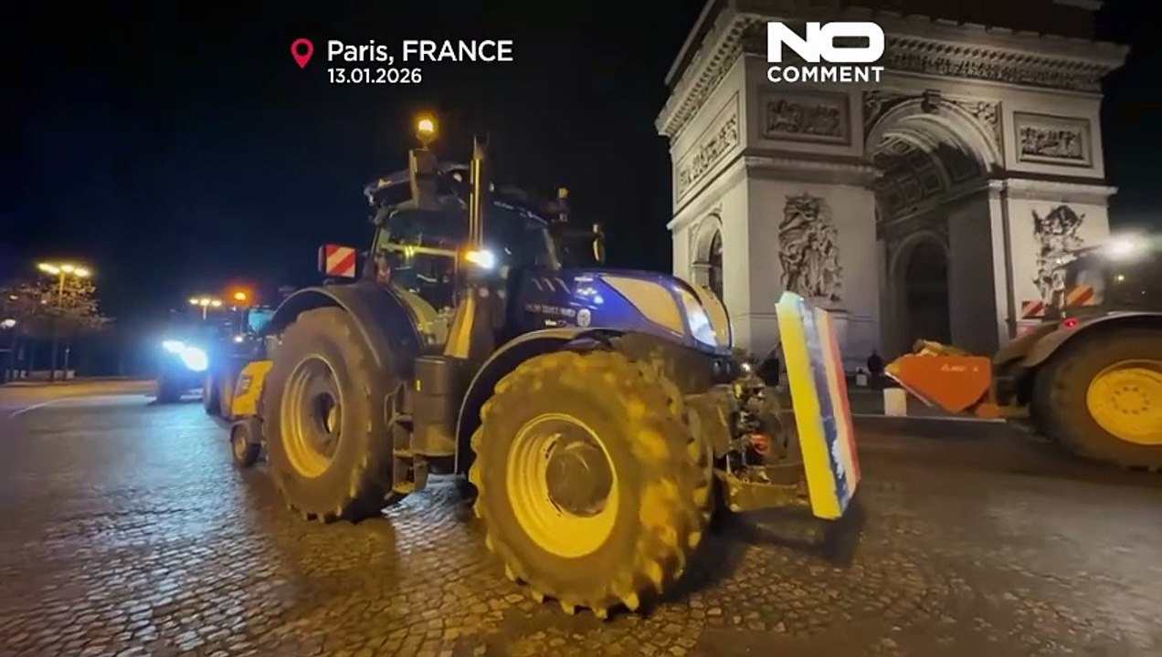 Französische Landwirte umzingeln Paris mit Traktoren aus Protest gegen EU-Mercosur-Abkommen