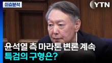 윤석열 측 마라톤 변론 계속...특검의 구형은? / YTN