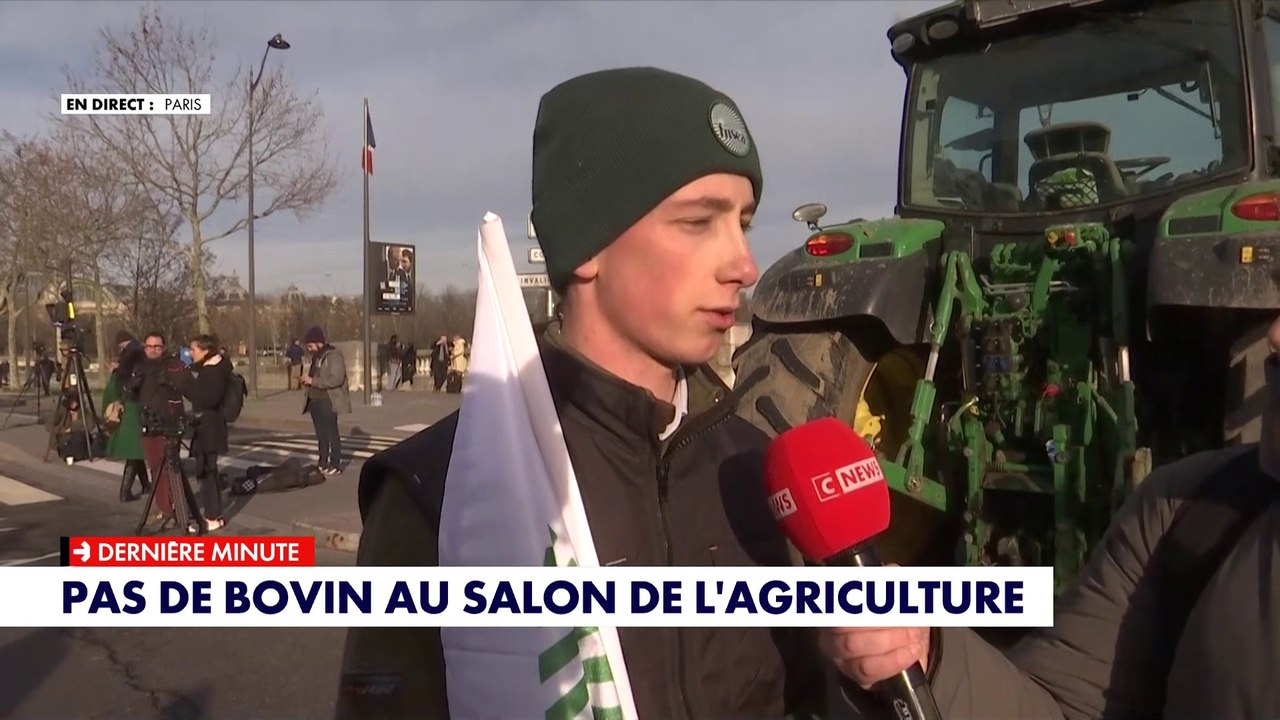 Armand, jeune agriculteur : «On est là aussi pour dire aux Français d'acheter français»