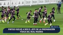 Pintus vuelve a ser el jefe de la preparación física del Real Madrid