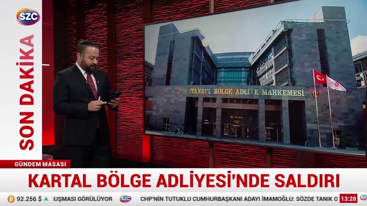 Kartal Bölge Adliye Mahkemesi'nde savcı hakimi silahla vurdu