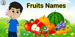 Fruit Names for Kids | Learn Fruits in English 🍎 #KidsLearning #FruitNames #LearnEnglish #KidsEducation #Toddlers #Nursery