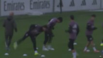 El primer entrenamiento de Arbeloa con el Real Madrid
