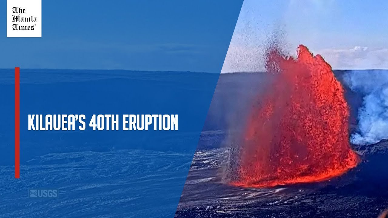 Lava flows as Hawaii's Kilauea volcano erupts