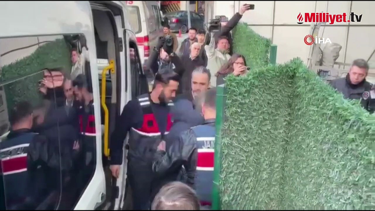 Oktay Kaynarca ve Emel Müftüoğlu’nun da aralarında bulunduğu şüpheliler sağlık kontrolüne getirildi