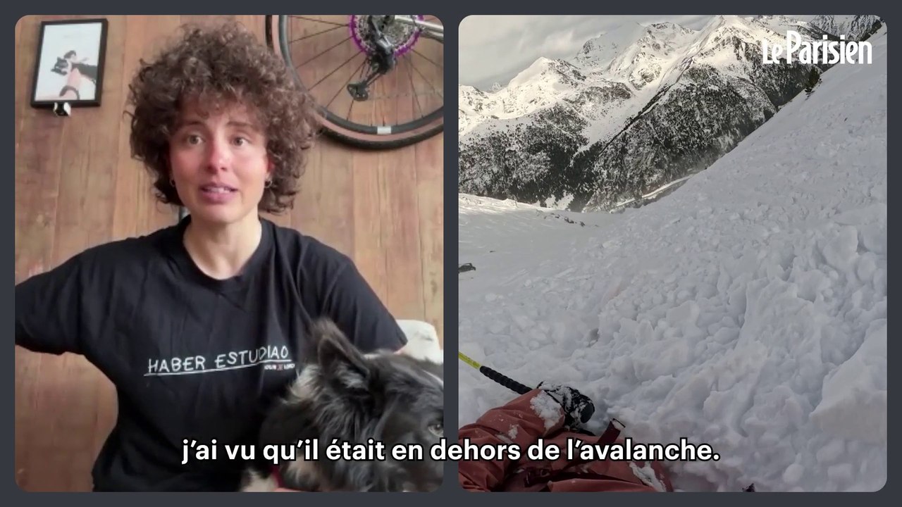 Comment Ares et son chien Cim ont survécu à l'avalanche qui les a emportés