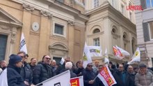 Sciopero taxi, la protesta in piazza a Roma: «Urgente una riforma del settore, stop alle multinazionali»