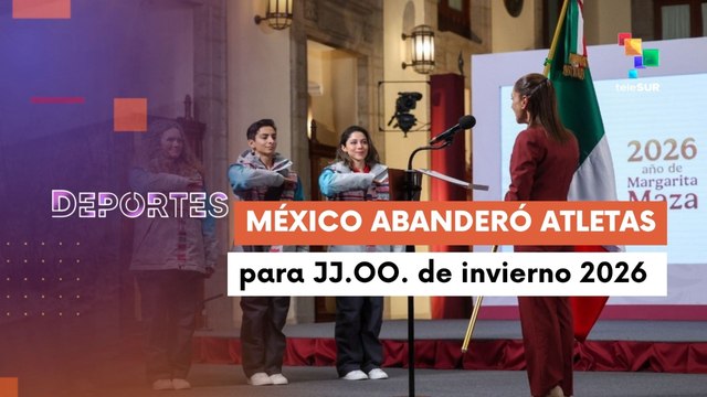 Te lo cuento Deportes | México abanderó atletas para los Juegos Olímpicos de Invierno Milán