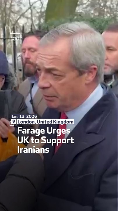 Farage Urges UK to Support Iranians