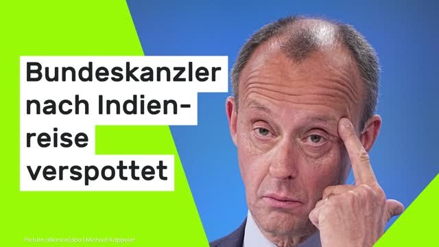 Friedrich Merz: Loveparade war wild - Bundeskanzler nach Indienreise verspottet