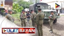 Mahigit 500 sundalo, pinalabas ng 9th Infantry Division bilang bahagi ng Task Force Sagip para tumulong sa mga apektado ng pag-aalburoto ng Bulkang Mayon | Connie Calipay - PNA