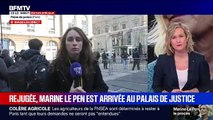 Marine Le Pen en appel: Elle est arrivée au palais de justice quelques minutes avant l'ouverture du procès qui doit durer jusqu’au 11 février