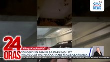 Colony ng paniki sa parking lot, ikinagulat ng nakakitang magbabarkada | 24 Oras