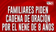 Brutal accidente en Pinamar: familiares del nene internado piden cadena de oración