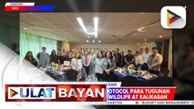 DOJ at DENR, nagsanib-puwersa para makabuo ng epektibong panuntunan sa pagpapanagot sa mga responsable sa krimen laban sa wildlife at kalikasan
