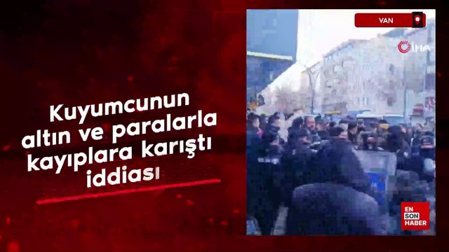 Van’da kuyumcunun altın ve paralarla kayıplara karıştı iddiası