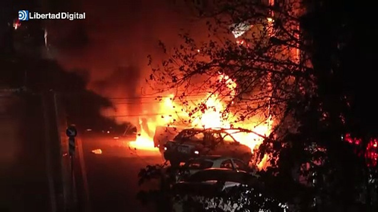 Máxima tensión en Irán: incendios, explosiones y tiroteos en las protestas