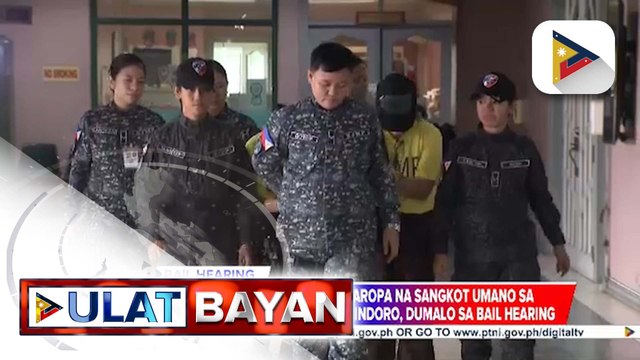 OIC ng DPWH-MIMAROPA, tumestigo sa bail hearing sa Sandiganbayan ng 9 na kapwa akusado ni dating Rep. Zaldy Co sa umano'y maanomalyang road dike project sa Oriental Mindoro