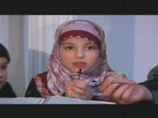 german girl reciting QURAN