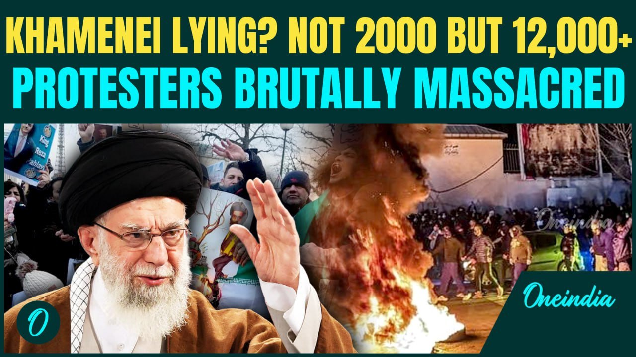 Iran Protests BREAKING: 12000+ Iranians BRUTALLY KILLED By Khamenei’s Forces? Iran’s Lies EXPOSED