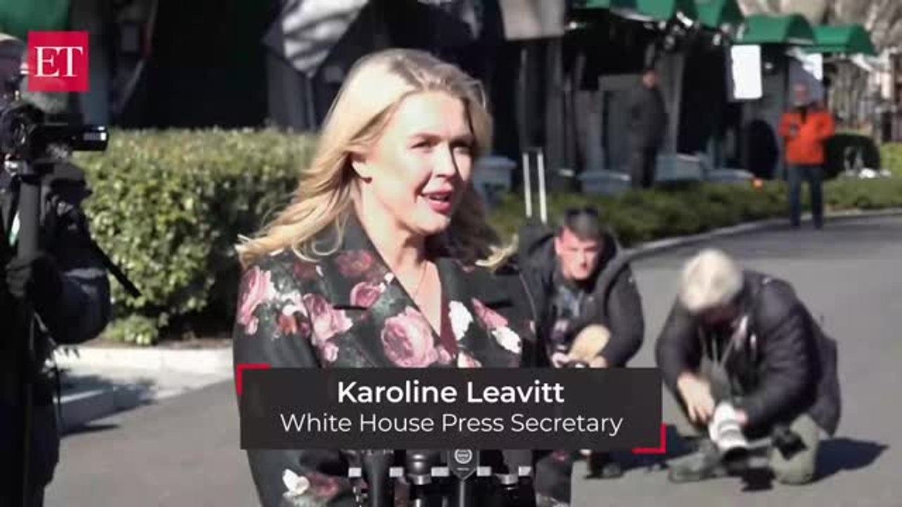 Karoline Leavitt speaks on the Fed's Powell, Iran, Greenland and Venezuela