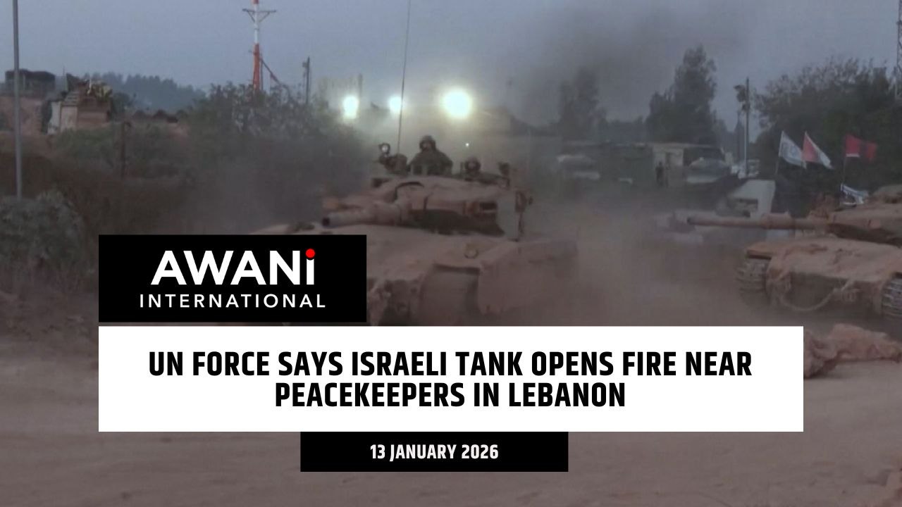 UN force says Israeli tank opens fire near peacekeepers in Lebanon