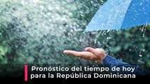 Pronóstico del tiempo en República Dominicana de hoy miércoles 14 de enero del 2026
