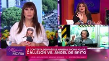 María Fernanda Callejón explotó y apuntó contra Ángel de Brito: Te conocí cuando...