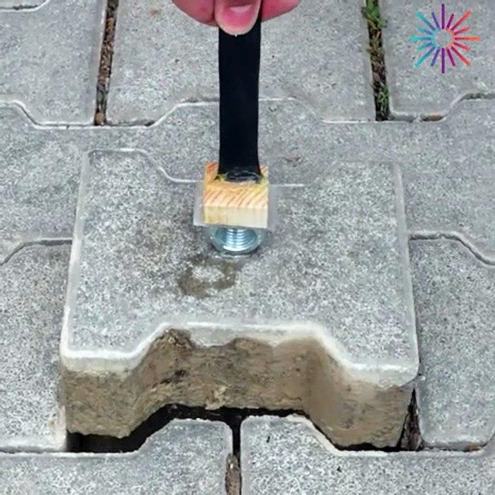 Quick and simple stone paving extraction