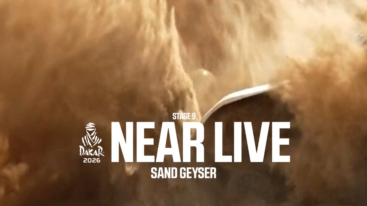 Sand geyser