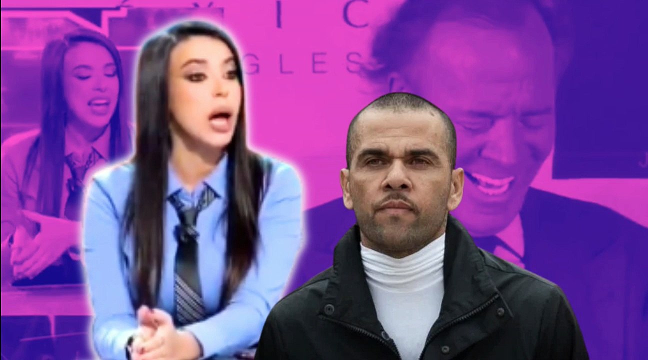 Sarah Santaolalla se busca una demanda por llamar violador a Dani Alves a cuenta del escándalo con Julio Iglesias