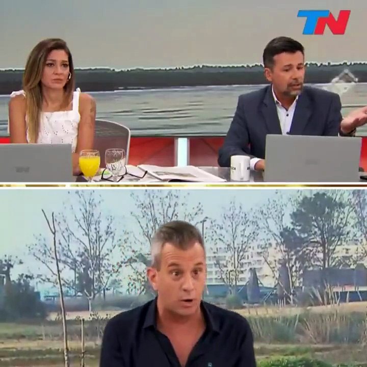 Duro cruce en vivo entre Matías Bertolotti y Santiago do Rego por los carpinchos en Nordelta