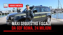 Maxi sequestro fiscale da GDF Roma, 24 milioni