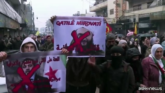 Migliaia di curdi denunciano atrocità truppe governative ad Aleppo
