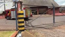 Explosão atinge armazém e empresa é evacuada na BR-277 em Cascavel