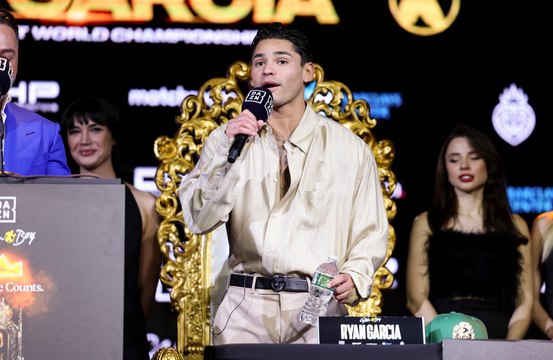 Ryan Garcia vs Mario Barrios WBC welterweight clash confirmed for February 21