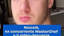 Niccolò, ex concorrente MasterChef e il video-denuncia per la sua fidanzata iraniana