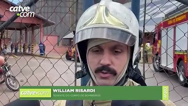 Tenente do Corpo de Bombeiros fala sobre explosão em armazém em Cascavel