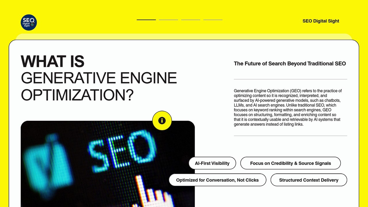 Generative Engine Optimization (1)