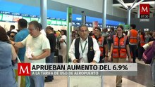 Aprueban aumento del 6.9% a la tarifa de uso del aeropuerto