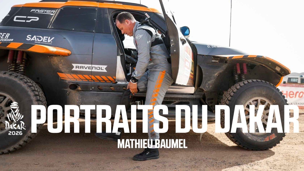 Dakar 2026 - Portraits : Mathieu Baumel