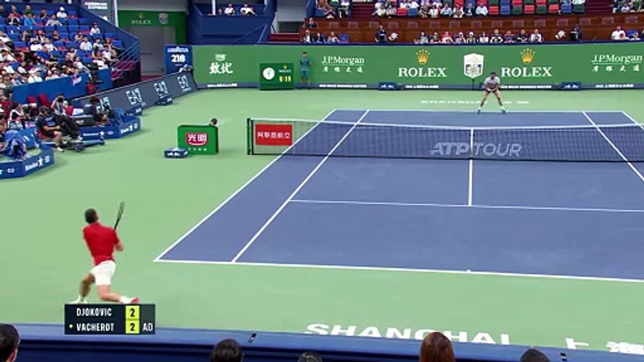 Valentin Vacherot revient sur sa victoire contre Novak Djokovic au Masters de Shanghai - Tennis - Documentaire