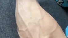 Omg 😱 real veins hard work
