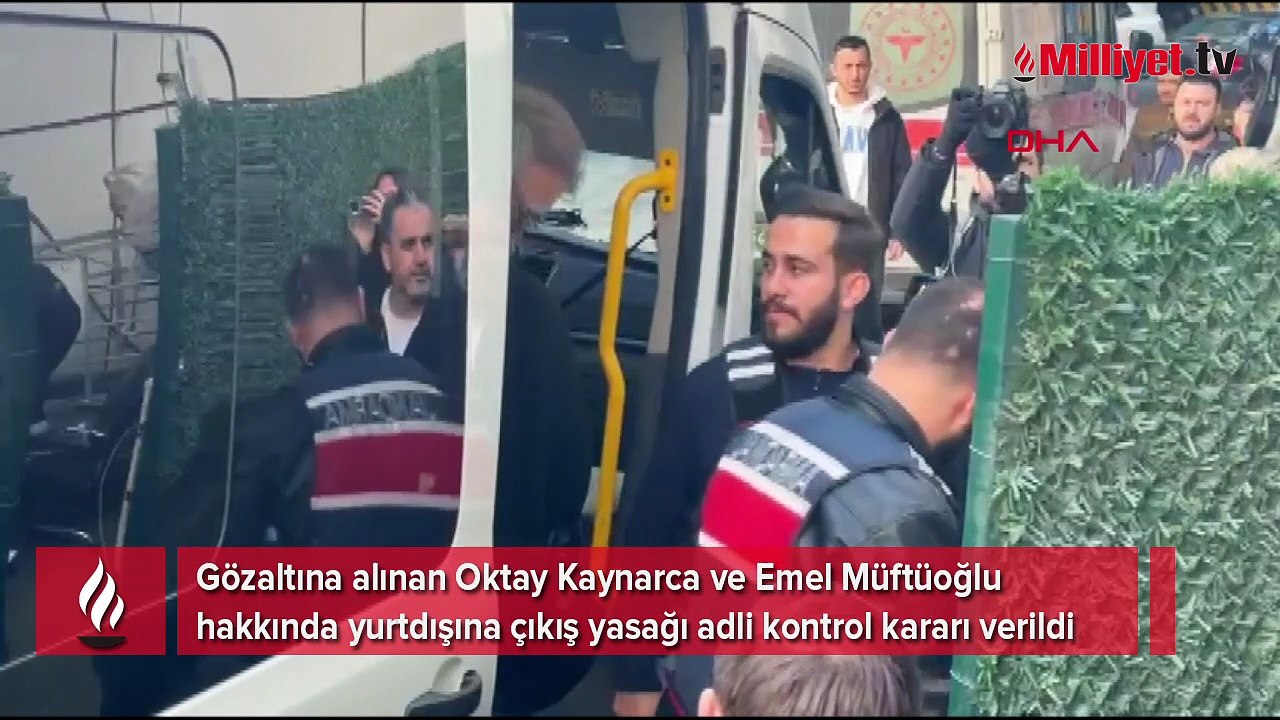Emel Müftüoğlu ve Oktay Kaynarca için karar verildi
