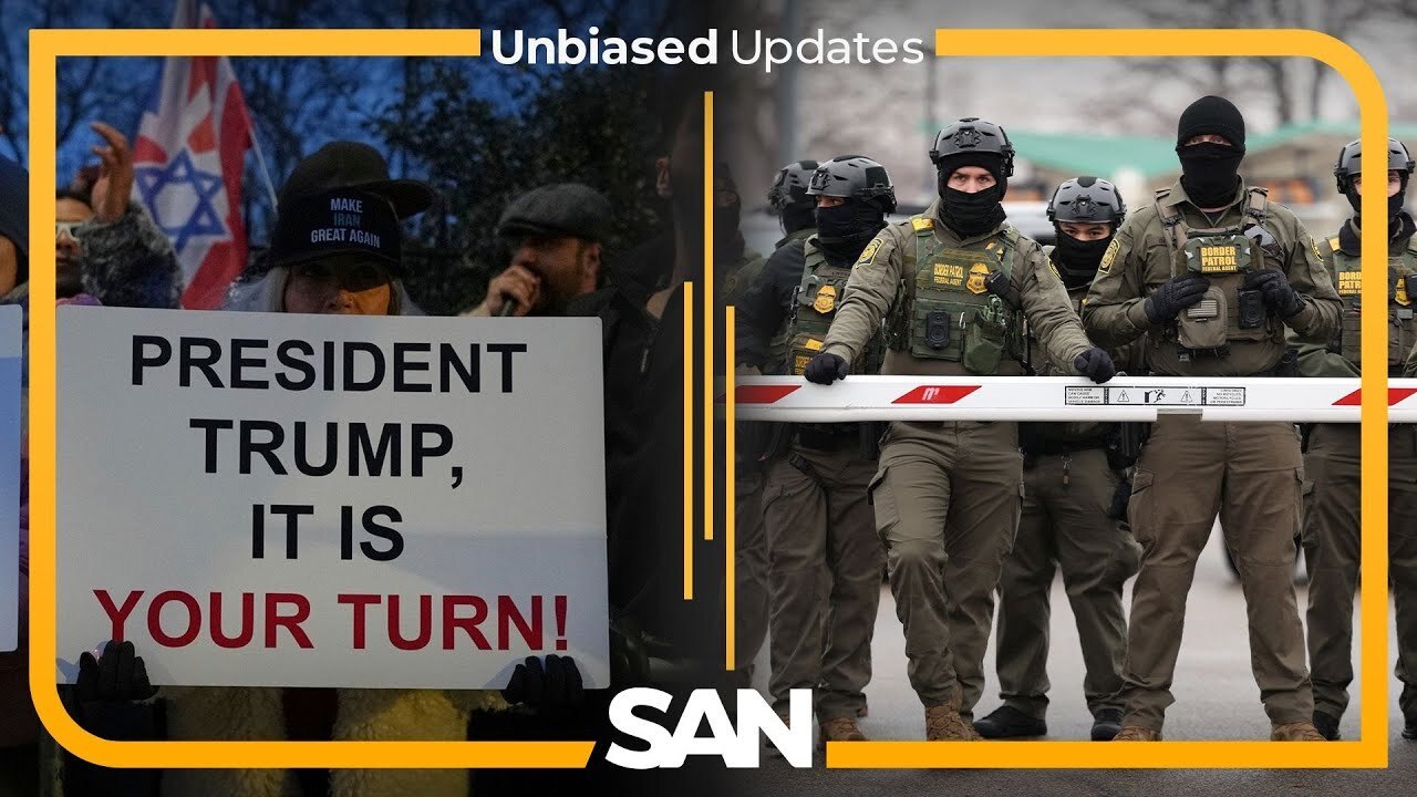 Trump signals force and tariffs on Iran; Minnesota sues over ICE | Unbiased Updates