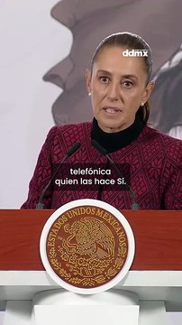 Sheinbaum defiende el registro obligatorio de líneas telefónicas: Es por seguridad